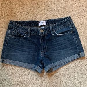 PAIGE jimmy jimmy Jean shorts 27